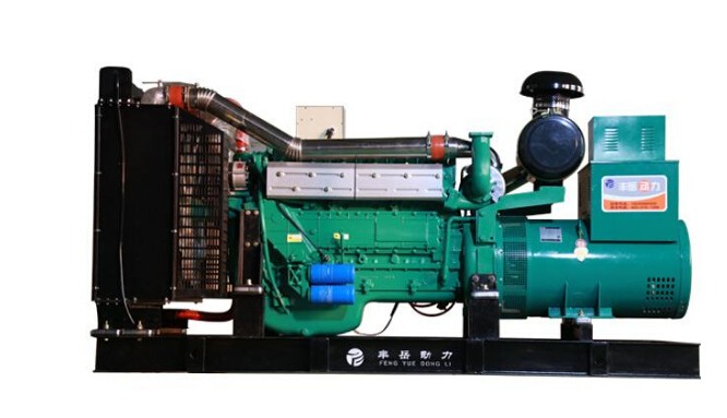 辉县上柴500kw大型柴油发电机组